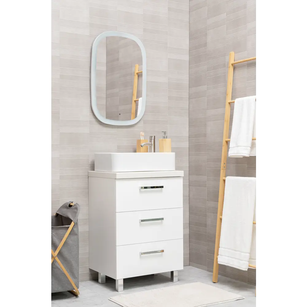 Стеновая панель ПВХ Silver 2650x250x8 мм 0.675 м² 87070046 STLM-2044682 VILO  - Вид №3