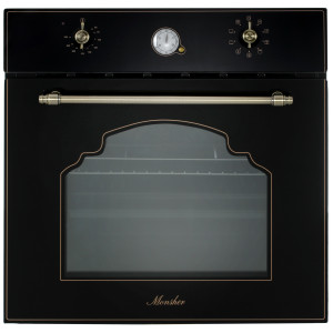 9121455 Электрический духовой шкаф Monsher MOE 6192 RN Bronze черный