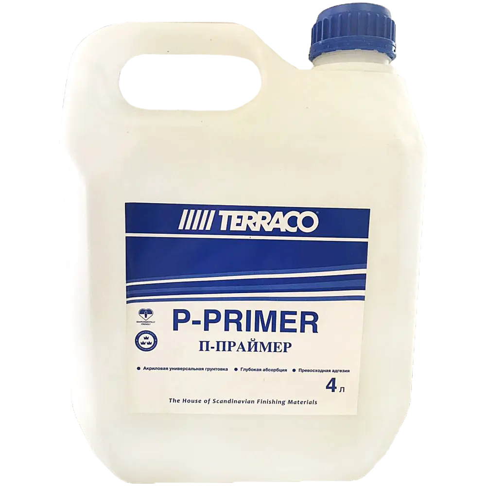 Грунтовка универсальная Terraco p-primer 4 л STLM-2019456
