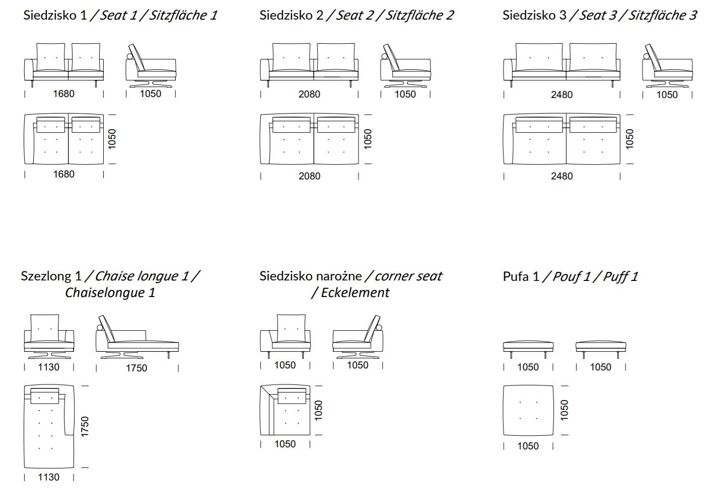 Ткань диван Nobonobo Most ARCH-00084065 - Вид №6