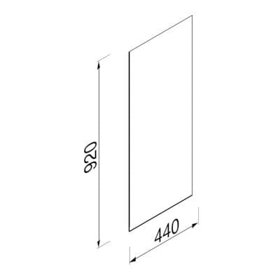 Перегородка для ванной комнаты из оргстекла Geesa Public Area ARCH-00101954 - Вид №3