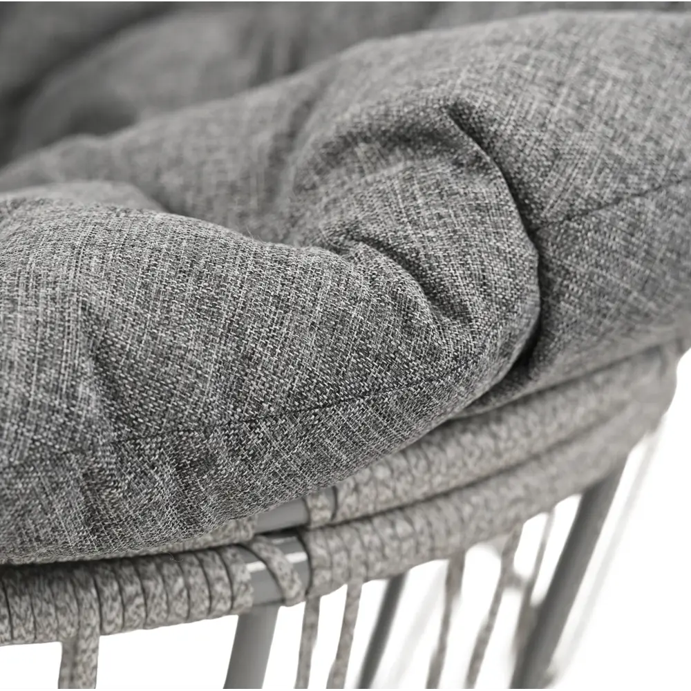 Диван садовый складной Мамасан Бали 163x111x85 см сталь серый Santreyd нет STLM-2054721 - Вид №6