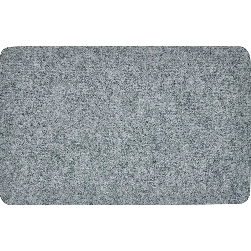 Коврик придверный полипропилен Star Uni 40x60 см цвет серый 86483368 STLM-2093748 Santreyd 