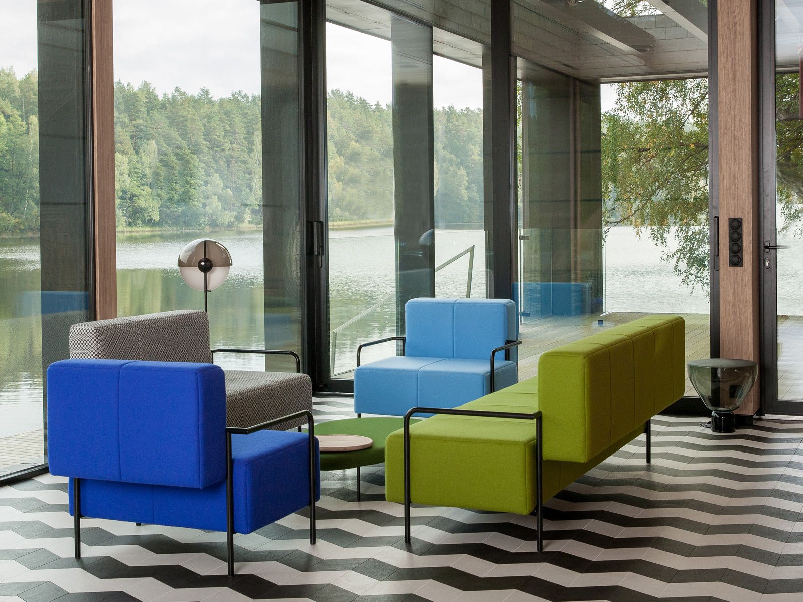 Тканевое кресло с подлокотниками Sedes Regia ARCH-00079041 - Вид №4