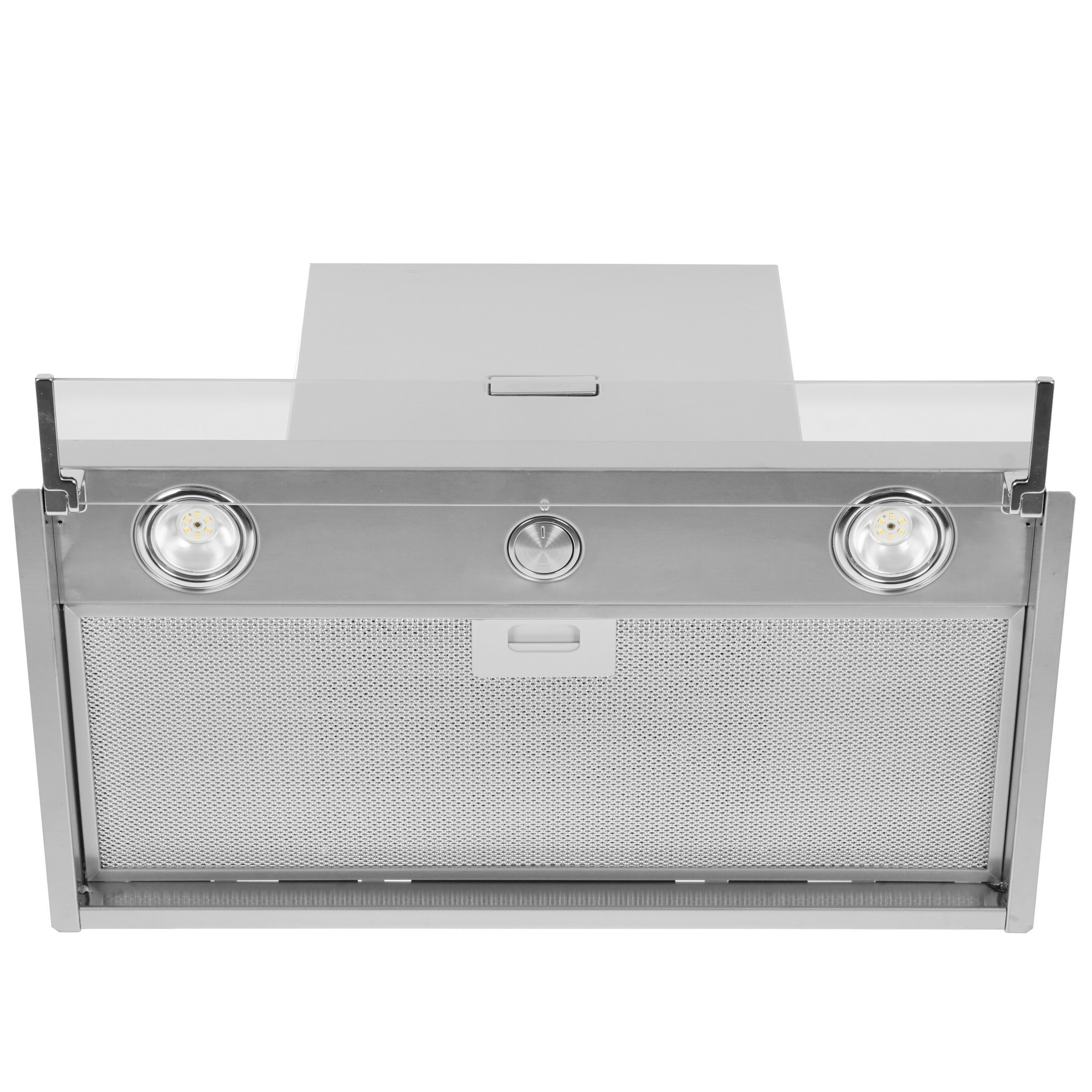 5352818 Вытяжка полновстраиваемая Elica BOXIN LX/IX/A/60 серебристый/прозрачный STDN-0104178 - Вид №1