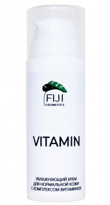 549721 Увлажняющий крем для нормальной кожи с мультивитаминным комплексом, "VITAMIN", 30 мл Fiji