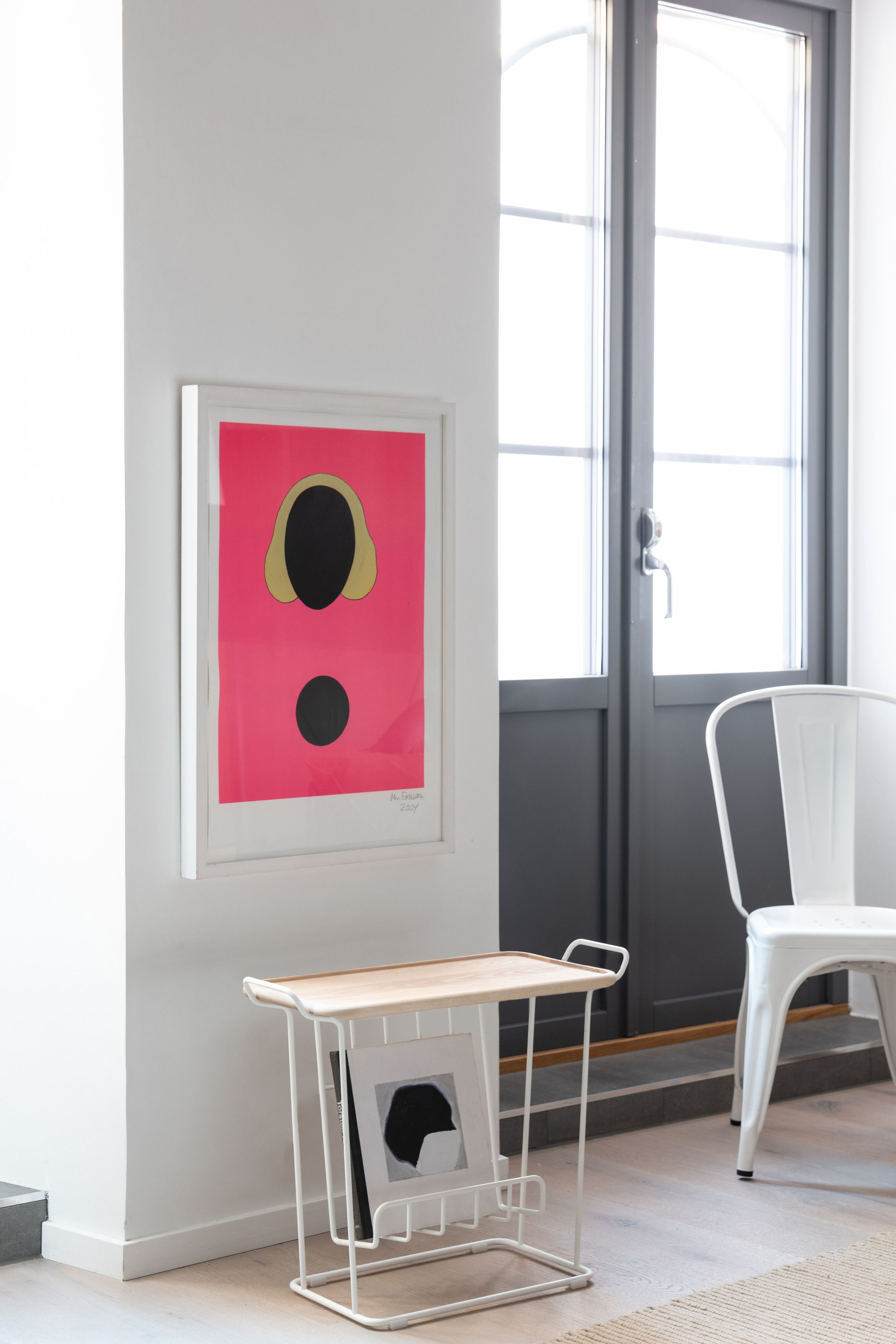 Окрашенный металлический журнальный столик с подносом Maze Classic ARCH-00069155 - Вид №5