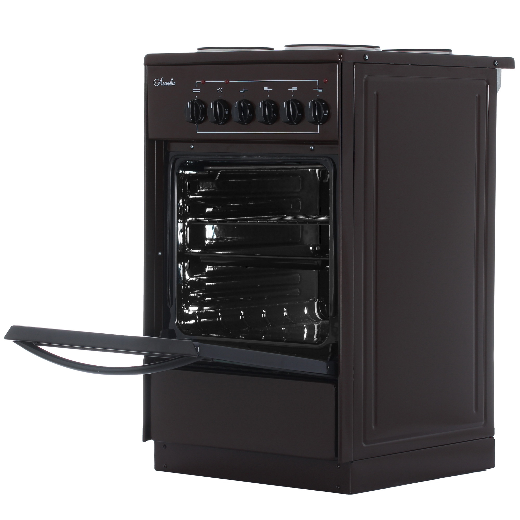 1174044 Электрическая плита Лысьва ЭП 402 коричневый STDN-0063238 - Вид №5