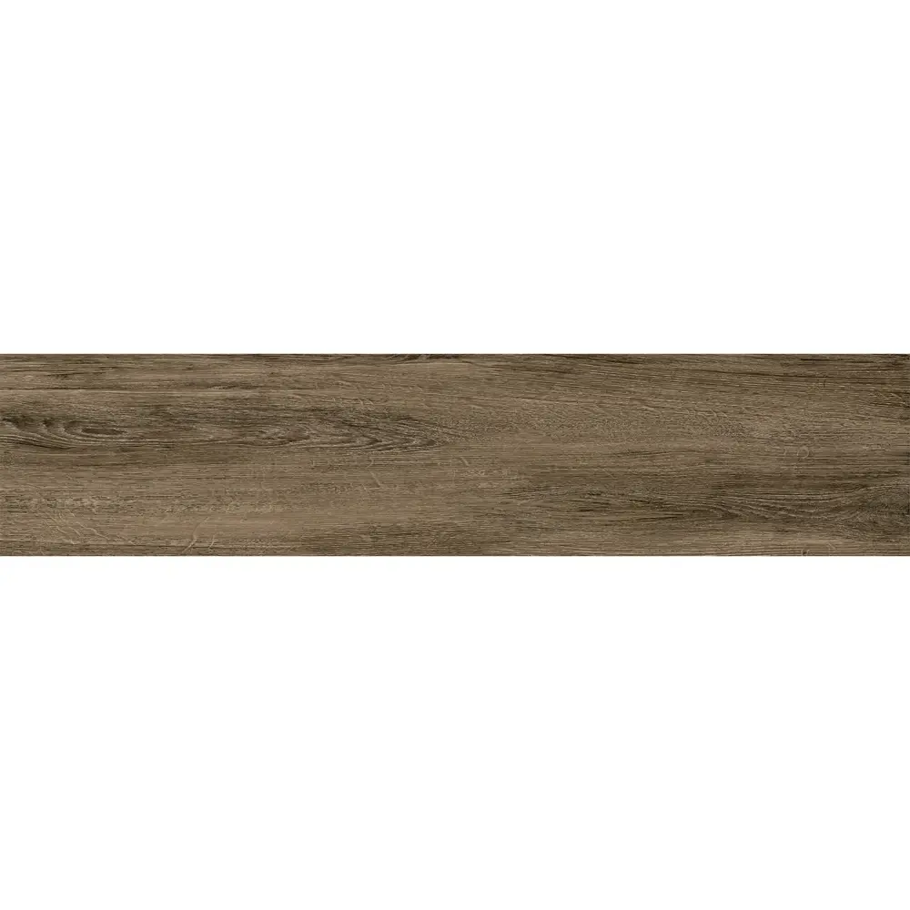Глазурованный керамогранит Alma Ceramica Elm 40 20x90 см 1.62 м² матовый цвет коричневый STLM-2131025 - Вид №1