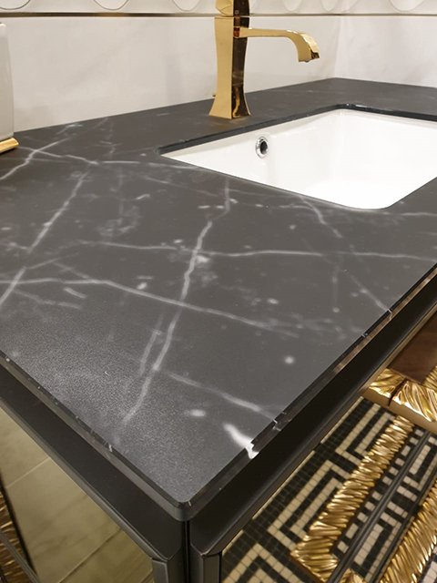 Столешницы для кухни - Неро маркина C-VD LIGRON LIST474 171 - Вид №18