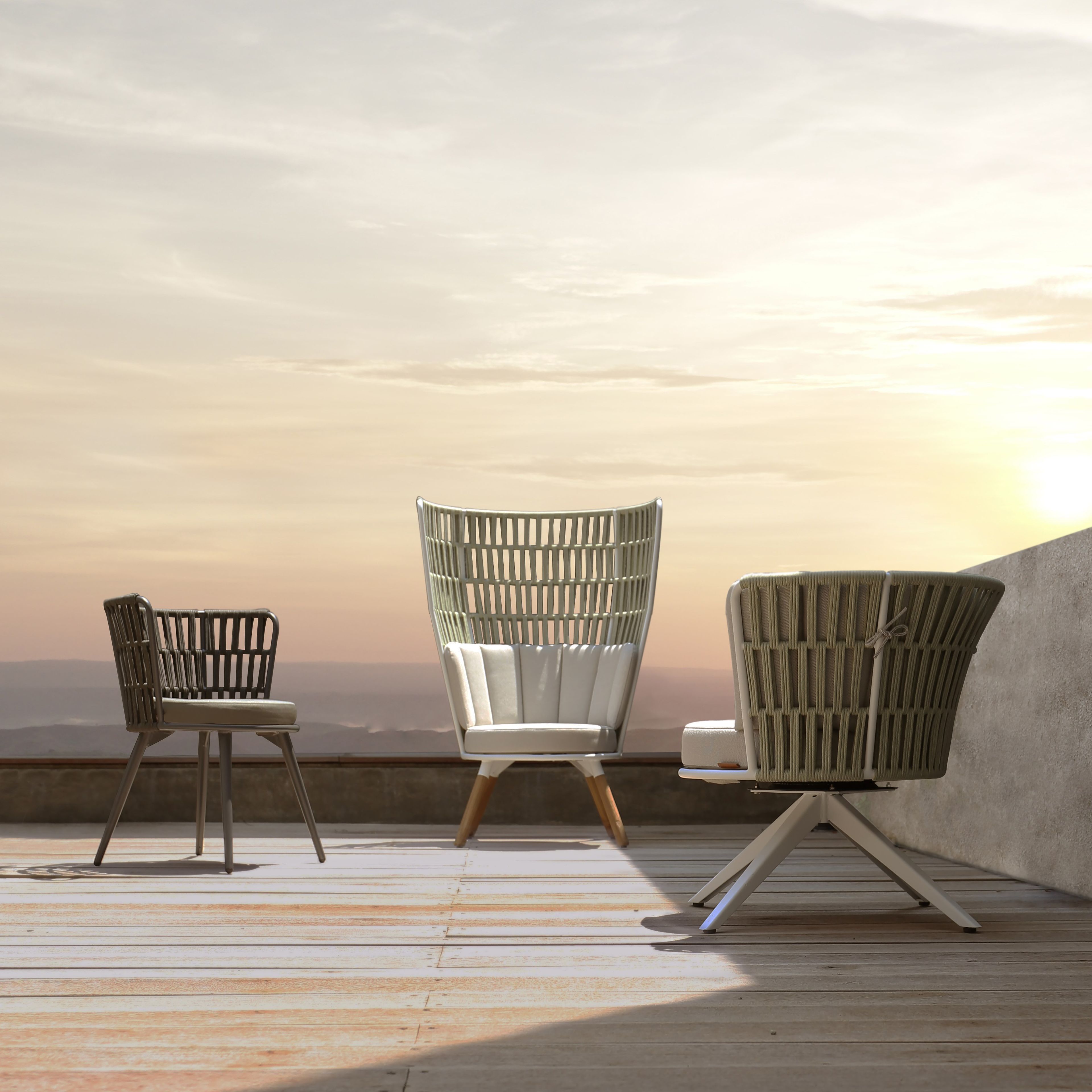 Ткань сад стул MAMAGREEN Daisy ARCH-00122832 - Вид №1