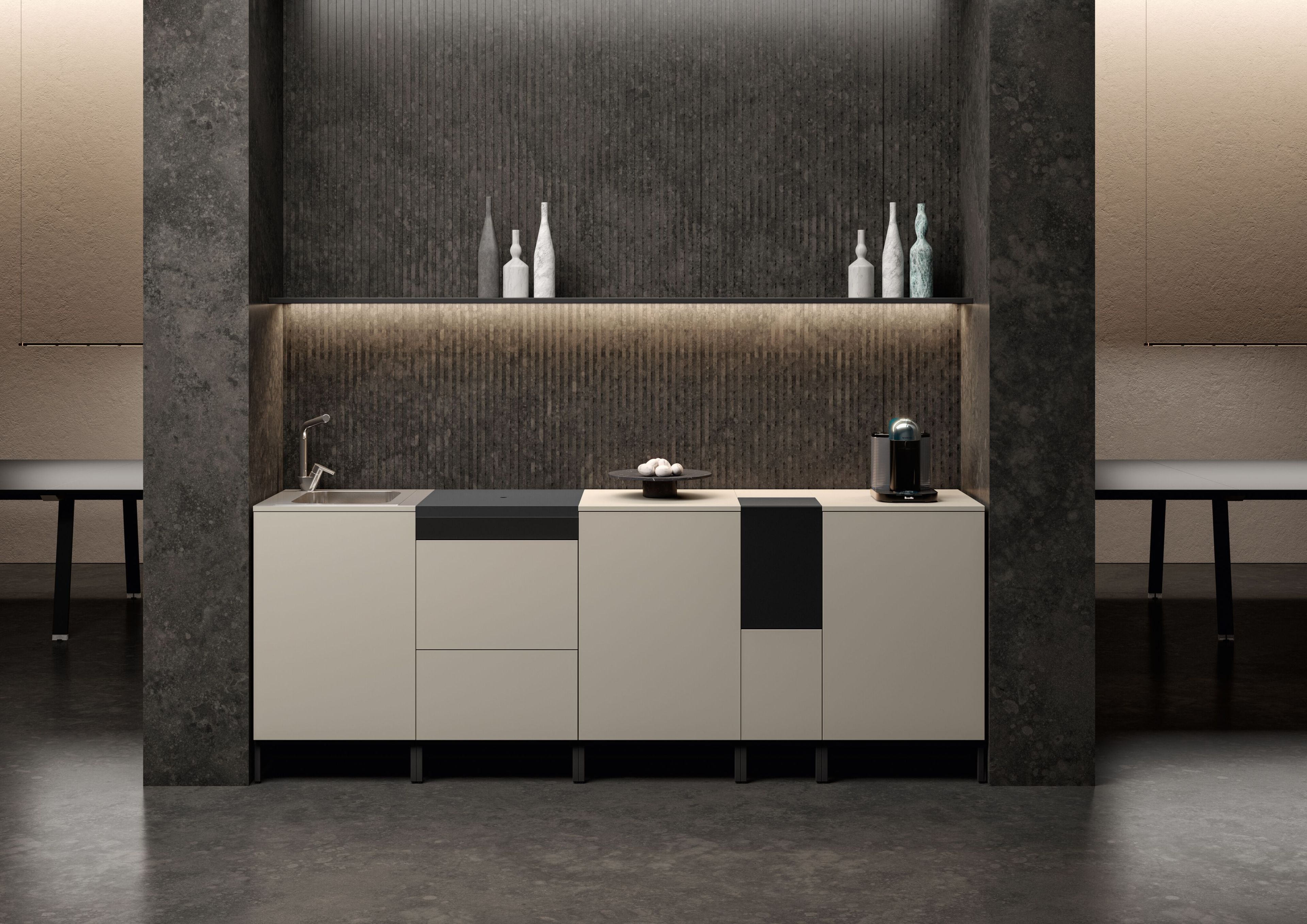 Мини-кухня Bralco Domomag ARCH-00108602 - Вид №2