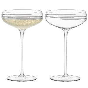 G730-11-408 Набор из 2 бокалов для шампанского signature verso 300 мл LSA International