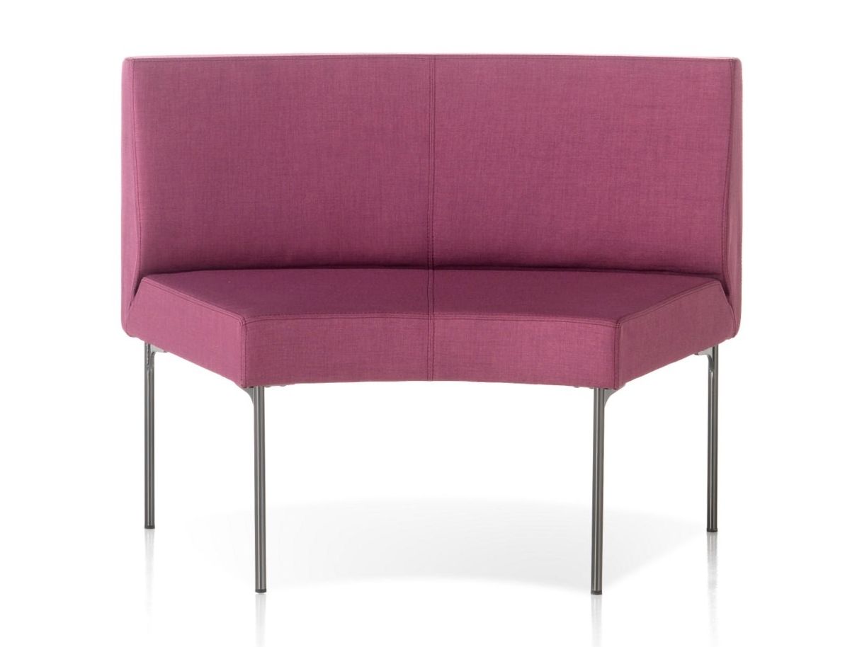 Модульная скамья из ткани со спинкой SITIA Laguna ARCH-00146120