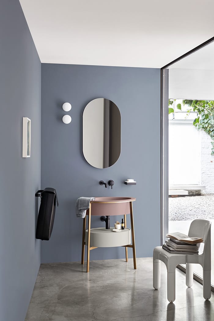 Овальное настенное зеркало для ванной комнаты Ceramica Cielo I catini ARCH-00108354 - Вид №2