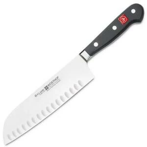 Нож кухонный японский «Шеф» Classic с углублением на кромке, 17 см