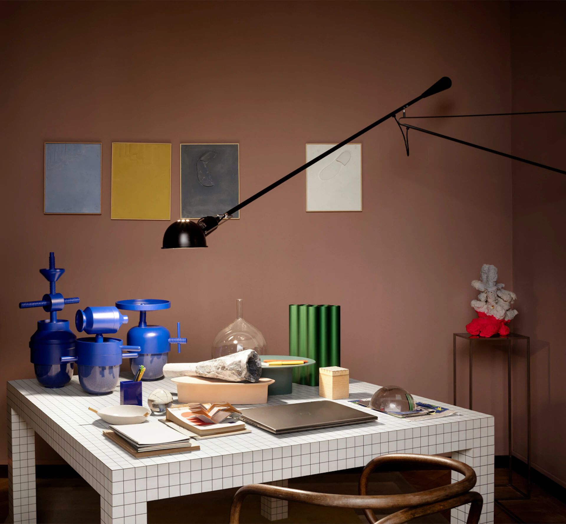 Регулируемая стальная светодиодная настенная лампа In Stock Flos ARCH-00135023 - Вид №4