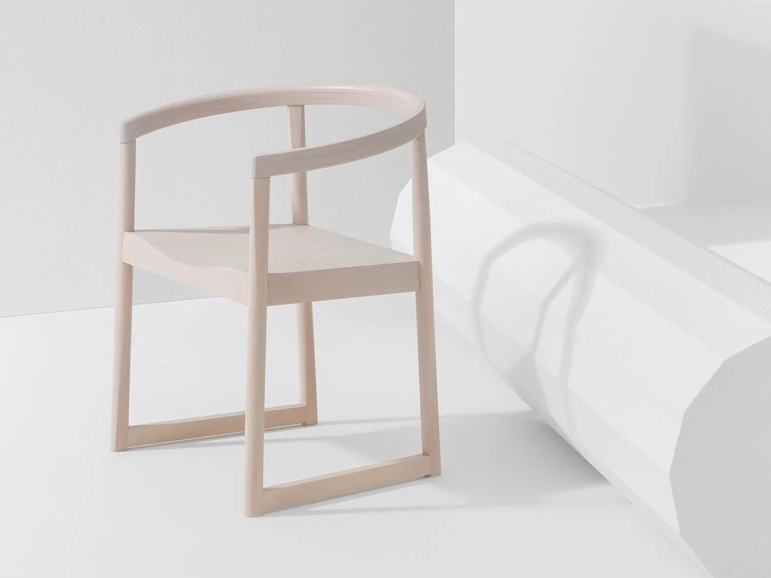 Стул из бука с подлокотниками Billiani Nordic ARCH-00028438 - Вид №6