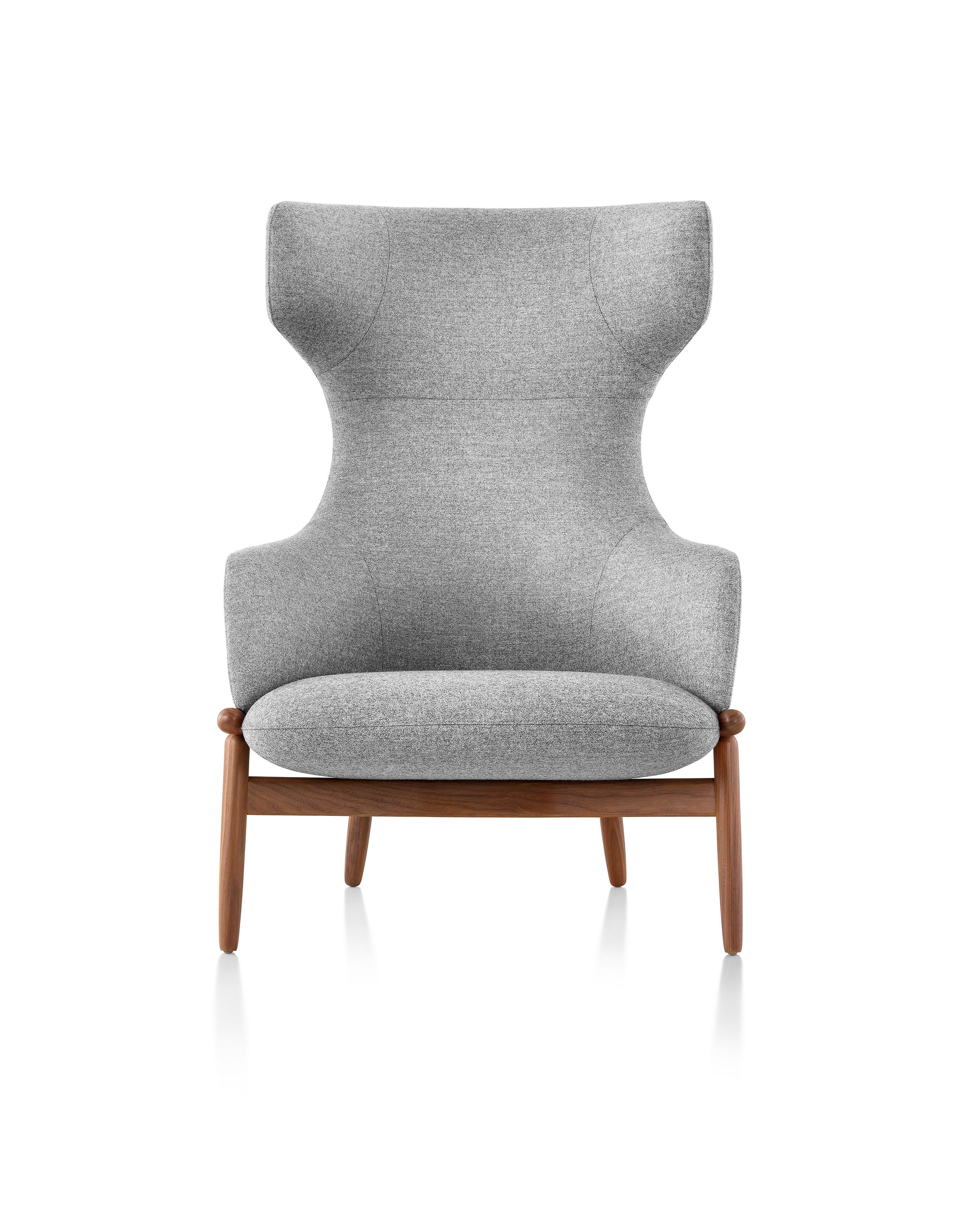 Кресло bergère из ткани с высокой спинкой Herman Miller Reframe ARCH-00115309 - Вид №5