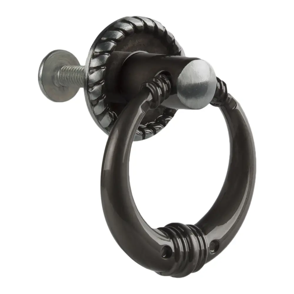 Мебельная ручка-кнопка Gamet SN KR33-GD009 цвет матовый никель 14260348 STLM-2045663  - Вид №1
