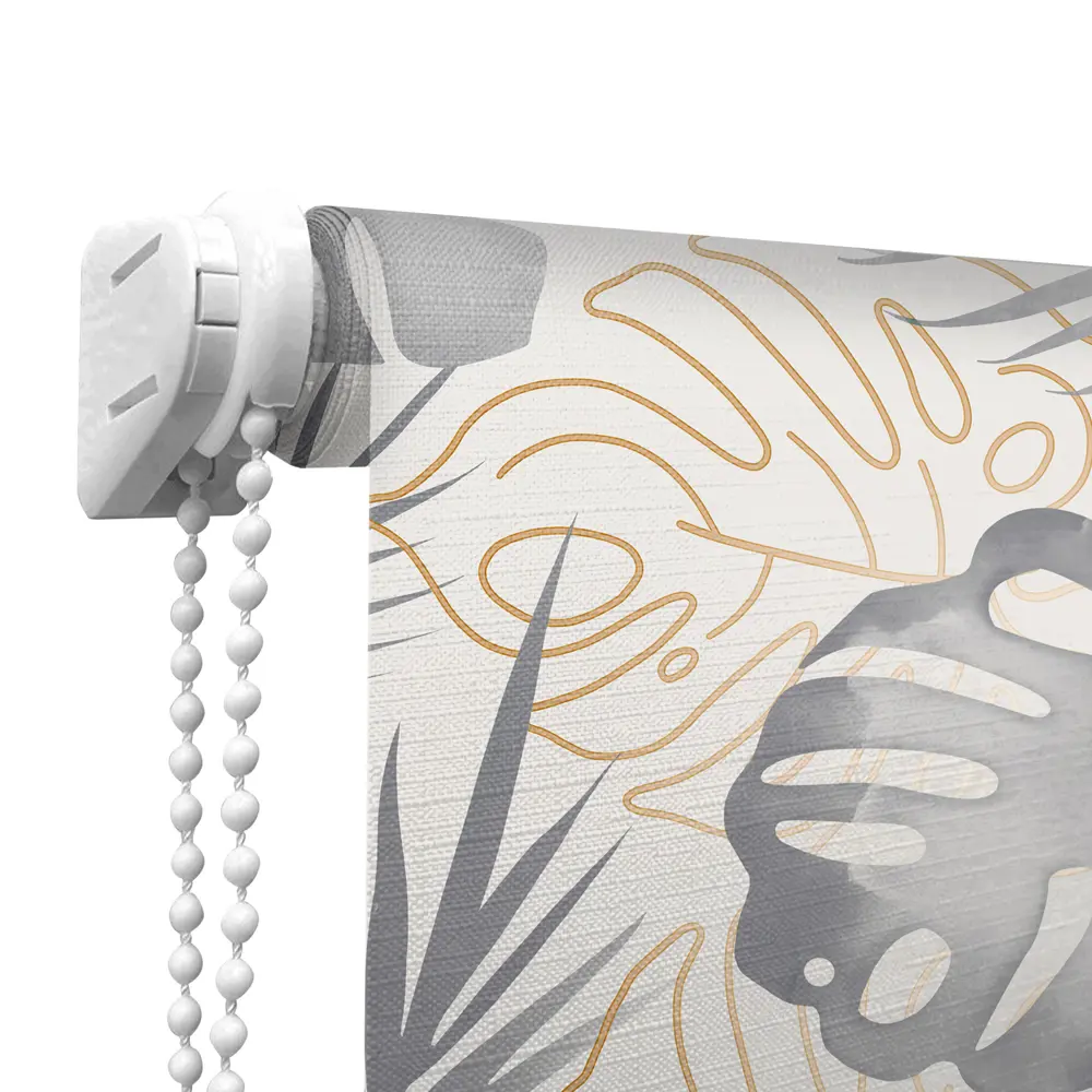 Штора рулонная Лима 80x170 см коричневая DOMLEGRAND STLM-2125592 - Вид №1