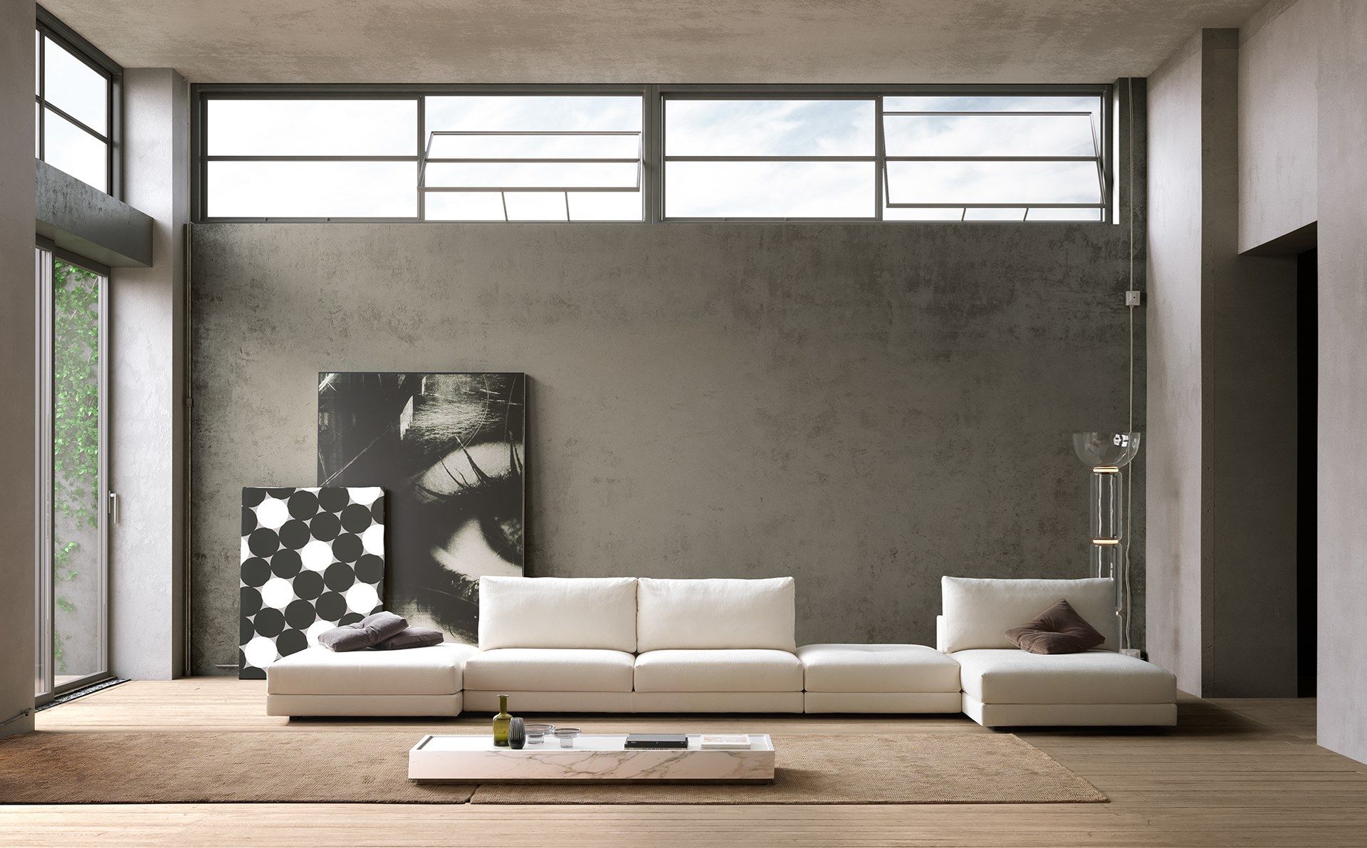 Секционный тканевый диван с полуостровом VALENTINI Уильям ARCH-00082154 - Вид №5