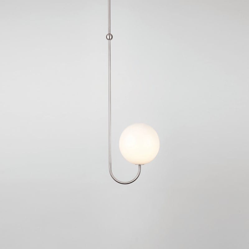 Опаловое стекло светодиодный подвесной светильник Michael Anastassiades SINGLE ANGLE ARCH-00125961