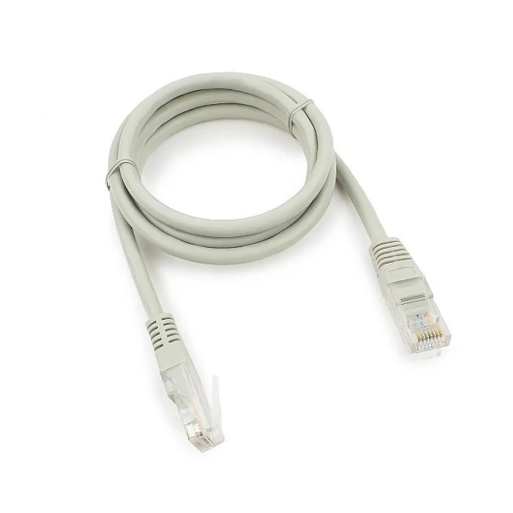 Патч-корд Ripo Standart UTP4 Cat 5E медь RJ45 1 м цвет серый