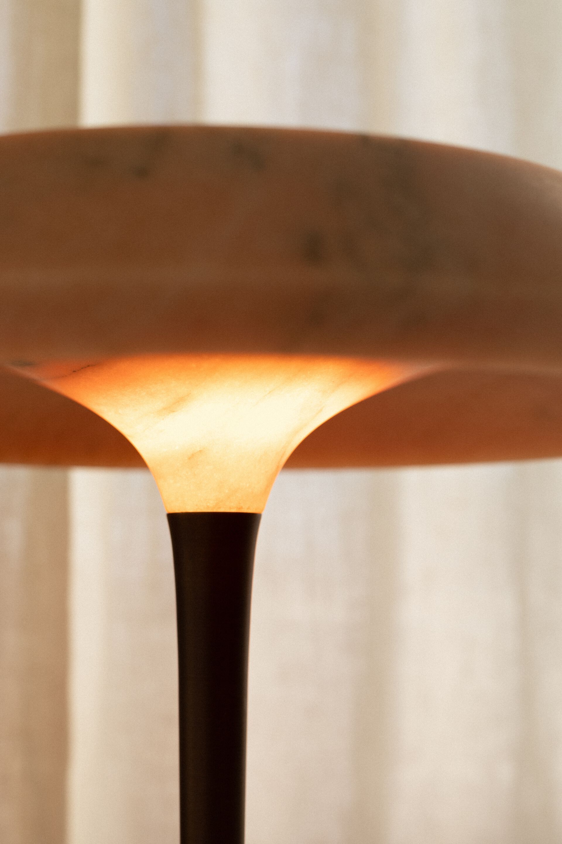 Мраморная светодиодная настольная лампа Maami Home FIORE ESTREMOZ ROSA ARCH-00045884 - Вид №3