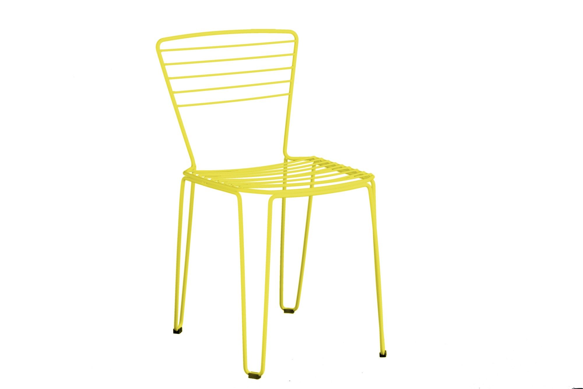 Садовый стул из оцинкованной стали iSimar Menorca ARCH-00084593 - Вид №1