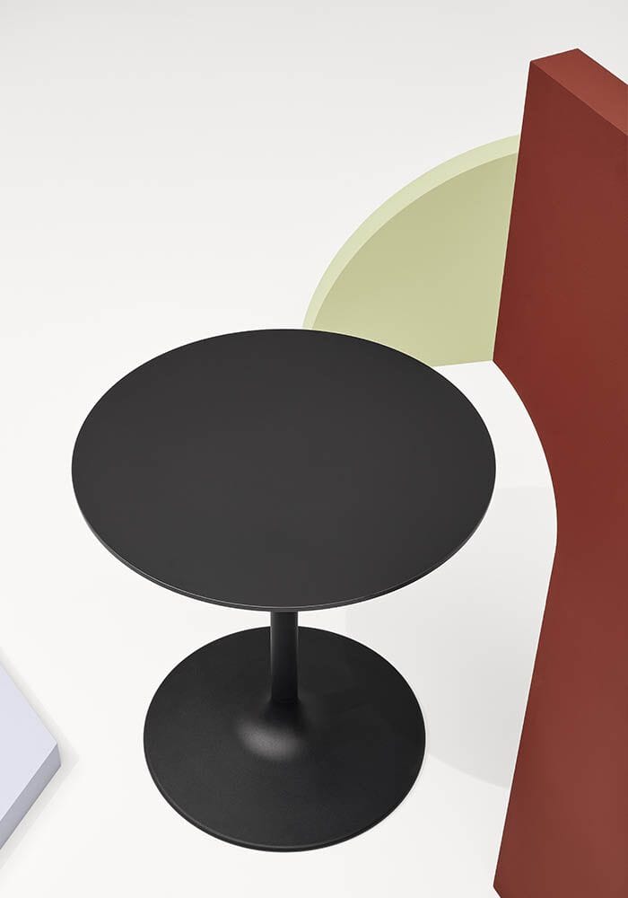 Стальной высокий круглый журнальный столик Infiniti Flink ARCH-00035395 - Вид №3