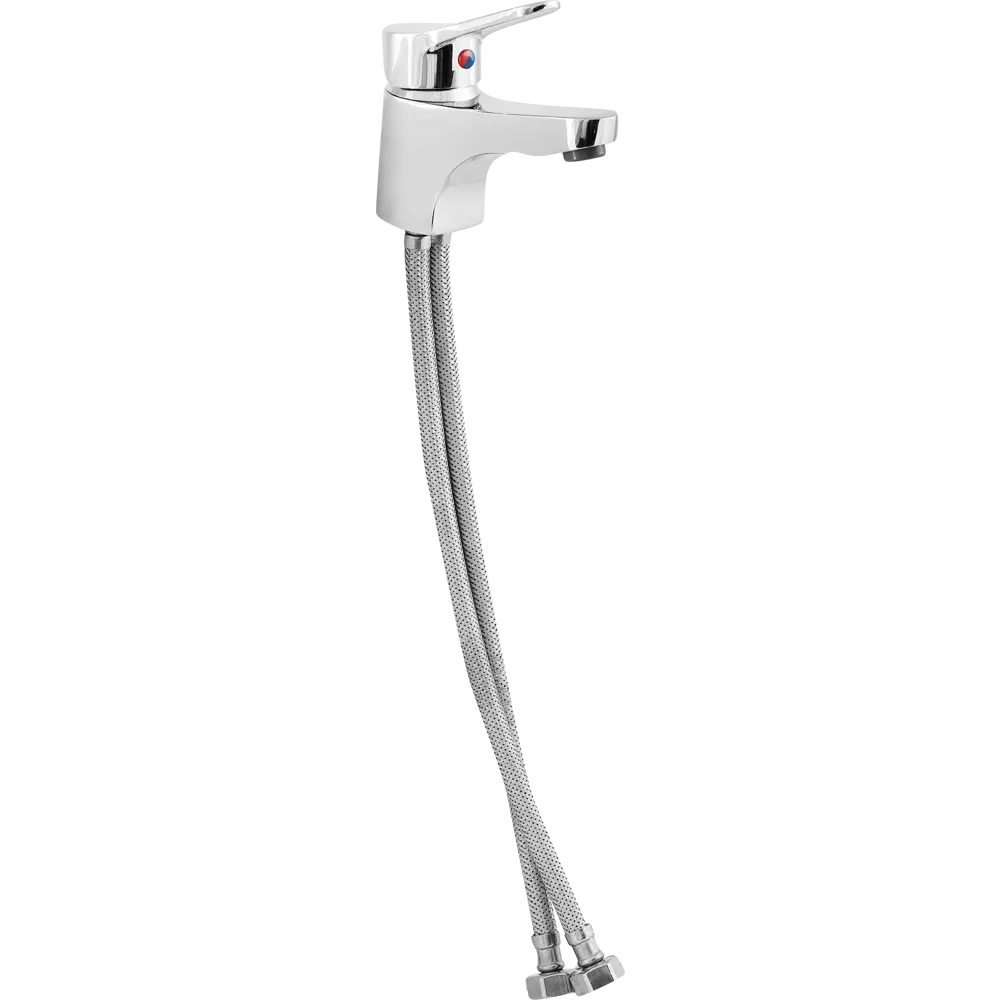 Смеситель для раковины Vidima Luna BA381AA однорычажный, цвет хром STLM-2108716 - Вид №1