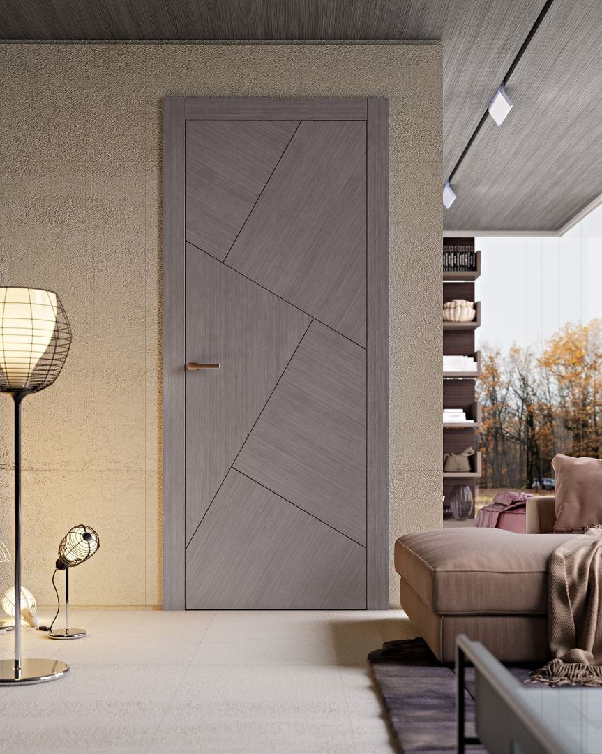 Распашная дверь из шпона Pail Serramenti INTARSIO MILANO ARCH-00141435 - Вид №1