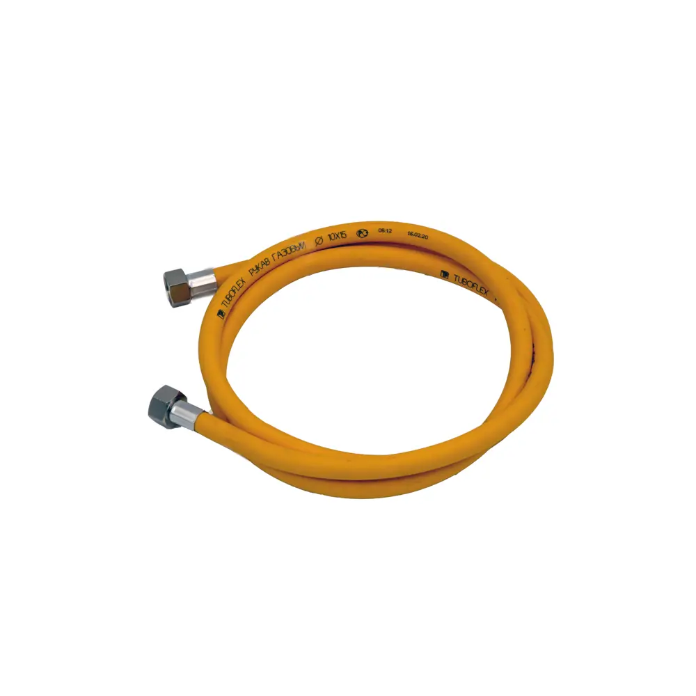 Газовый шланг Tuboflex армированный 1/2" 4 метра для подключения бытовых приборов 89439147 STLM-1585056 - Вид №1