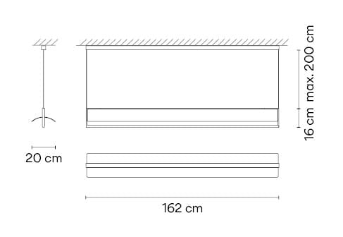 Светодиодный подвесной светильник Vibia Kontorno ARCH-00020445 - Вид №2