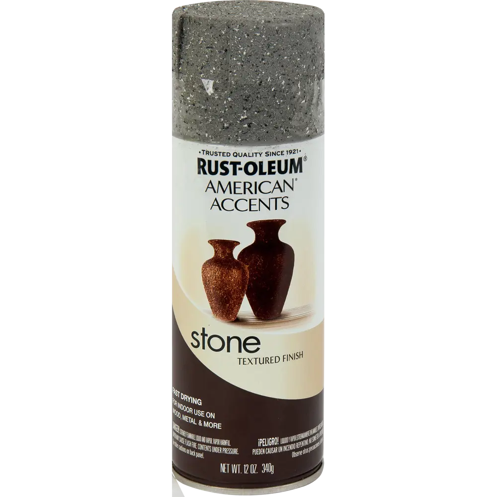 Краска аэрозольная Природный камень цвет серый камень 0.34 кг RUST-OLEUM STLM-2090286