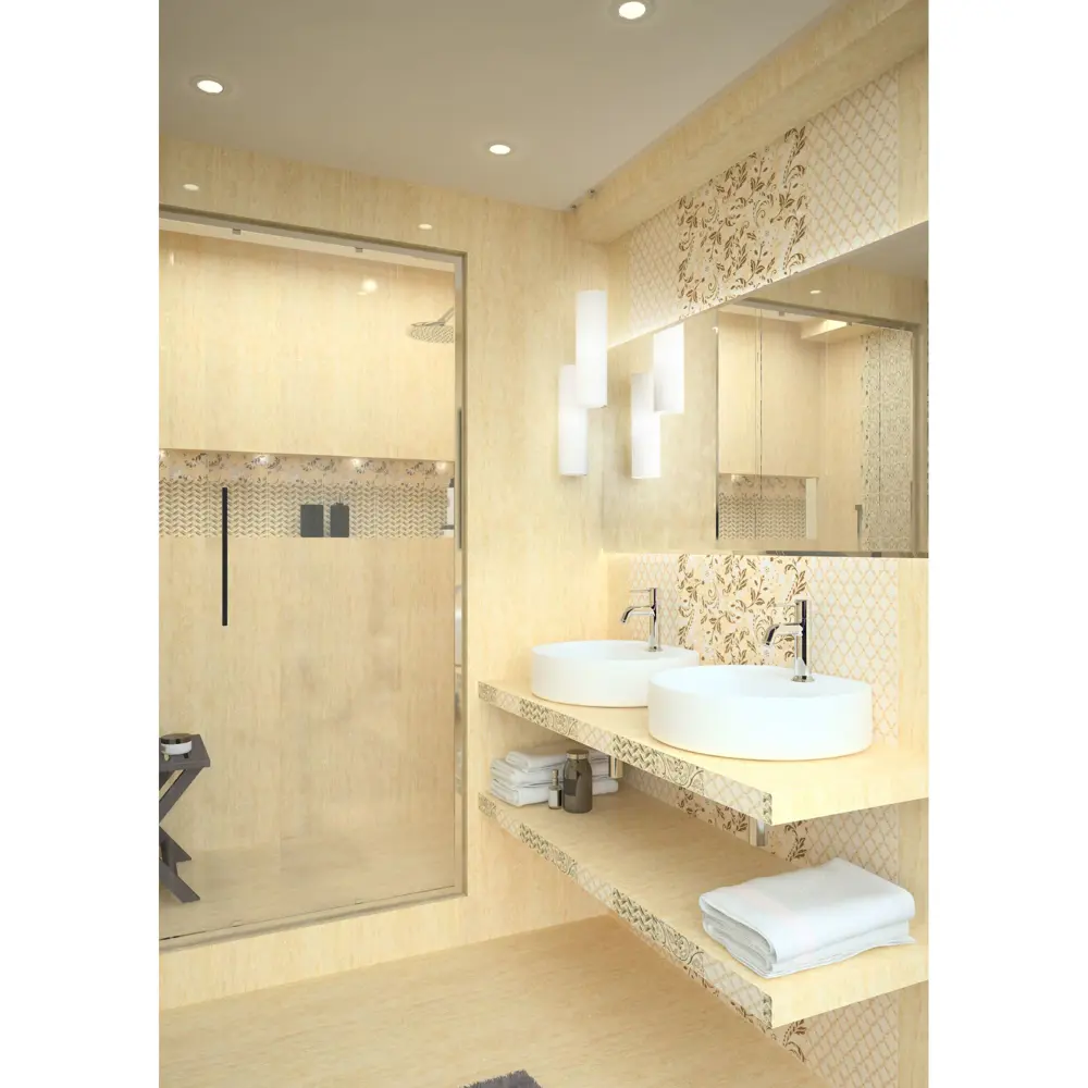 Бордюр «Marmi Classic» 50.5х6.2 см цвет бежевый Azori STLM-2175895 - Вид №5