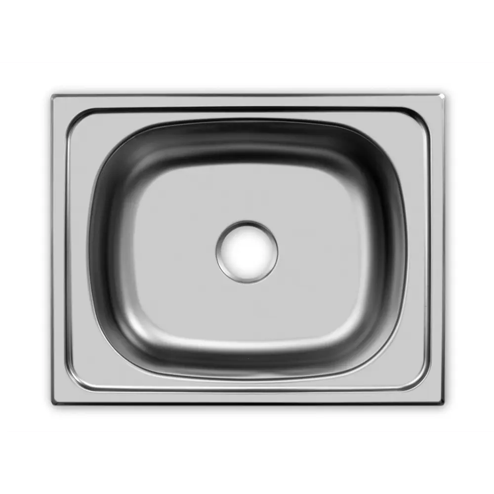 Врезная мойка UKINOX Frant 50x40 см, нержавеющая сталь, серебристый 89435039 STLM-1584093