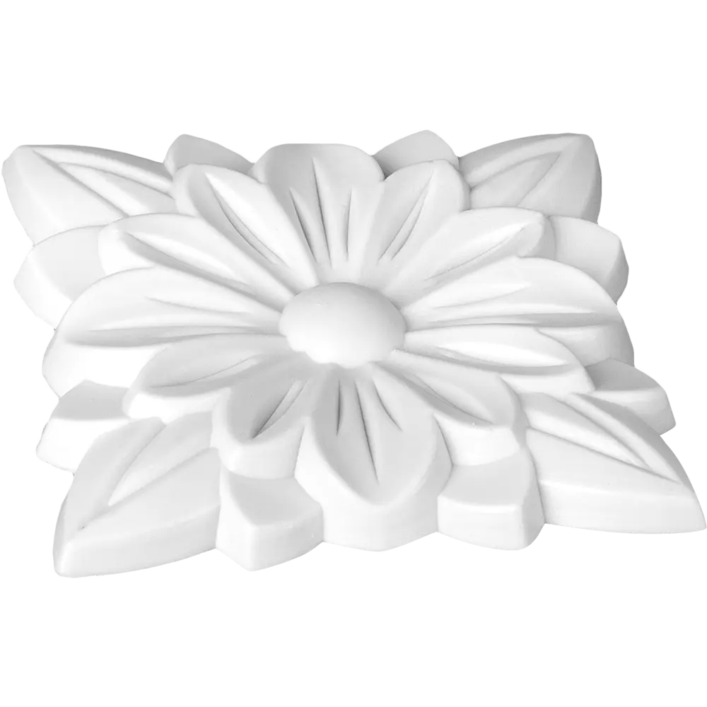 Декор для мебели «Розетка» 534 61х61х8 мм, ПВХ Santreyd STLM-2082721 - Вид №1