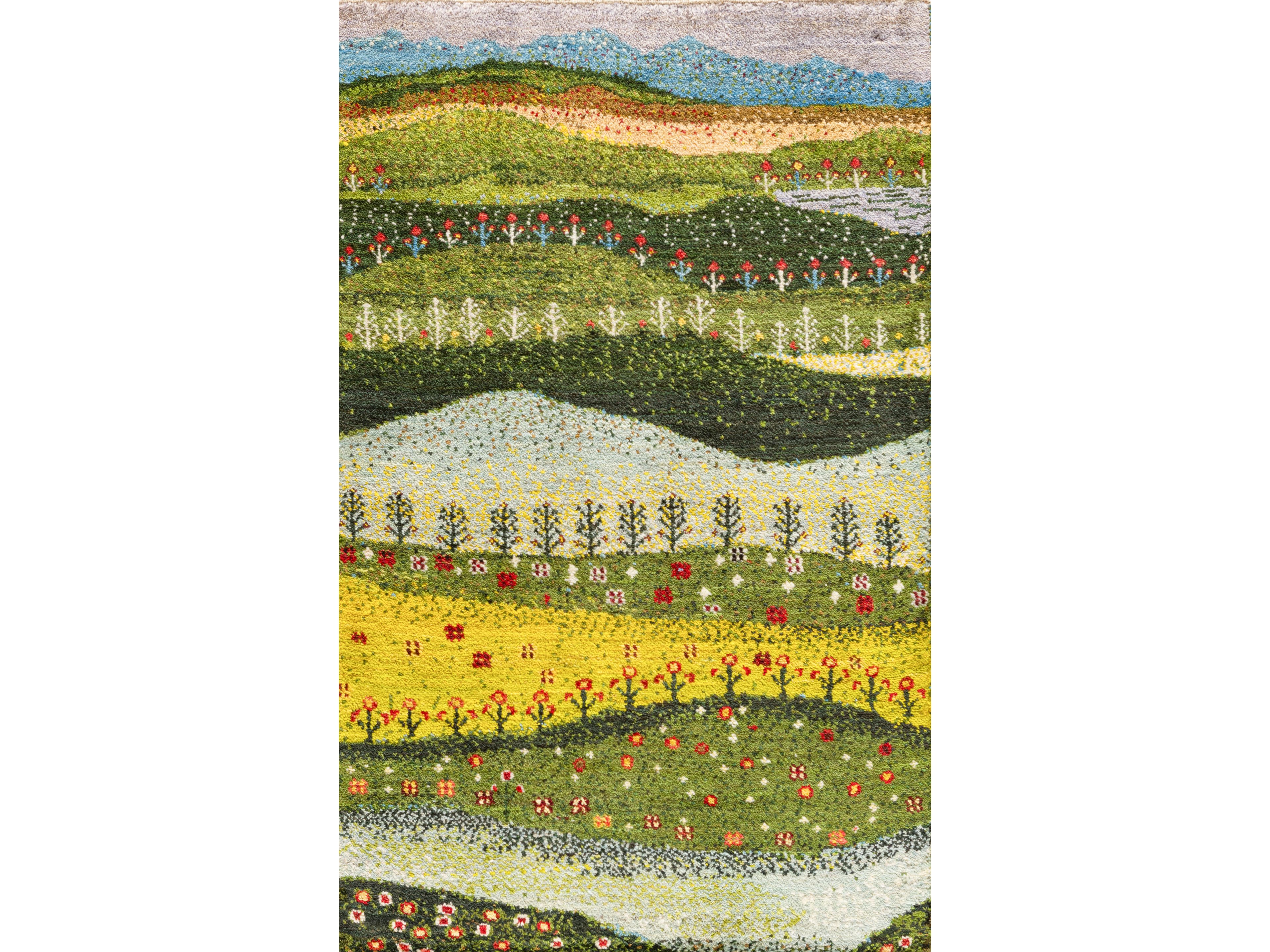 Прямоугольный шерстяной ковер Zollanvari Gabbehs Landscapes ARCH-00125234 - Вид №1