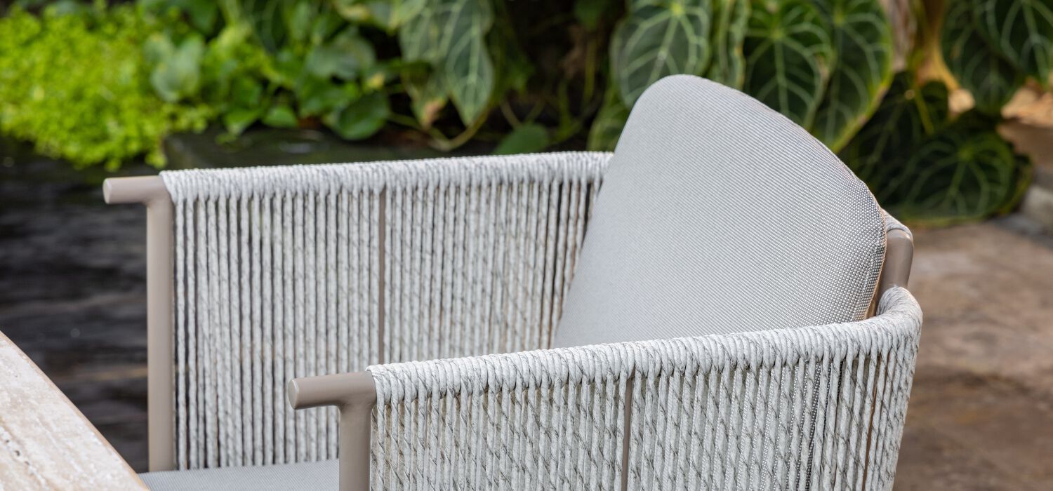 Веревочный садовый стул с подлокотниками cbdesign Kiki ARCH-00095578 - Вид №5