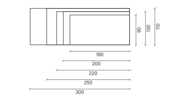 Прямоугольная столешница из дуба Devina Nais Free ARCH-00037043 - Вид №6