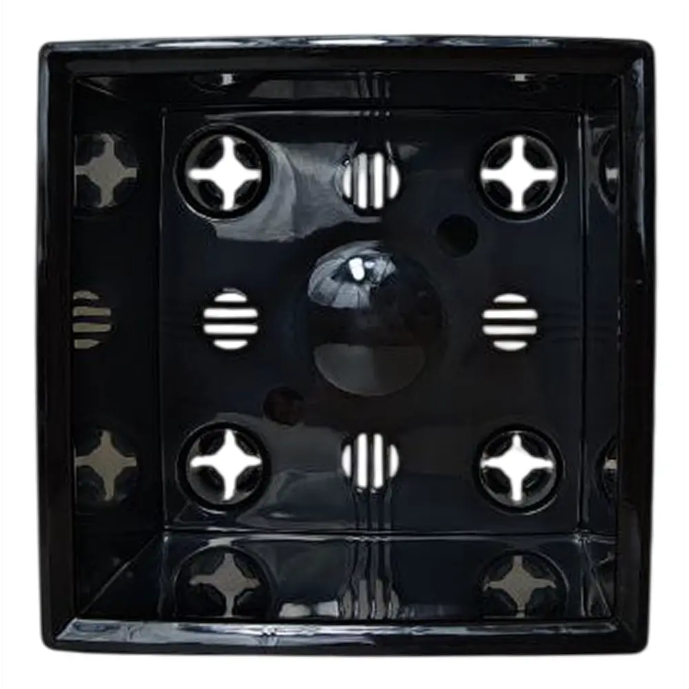 Кашпо Evergreen Design Нард 14x14x14 см v2.1 л пластик фраппе STLM-2212221 - Вид №1