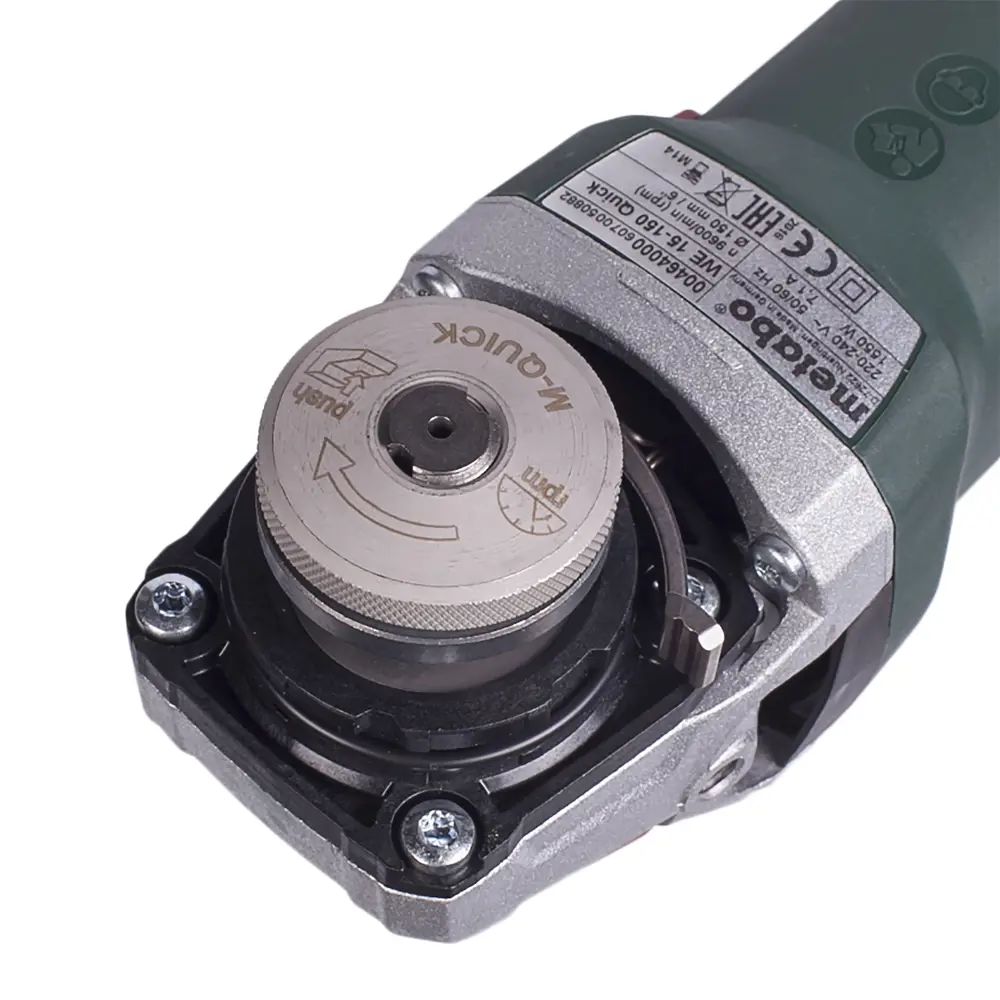 Углошлифовальная машина (болгарка) Metabo WE 15-150 Quick, 1550 Вт, 150 мм STLM-2040148 - Вид №3