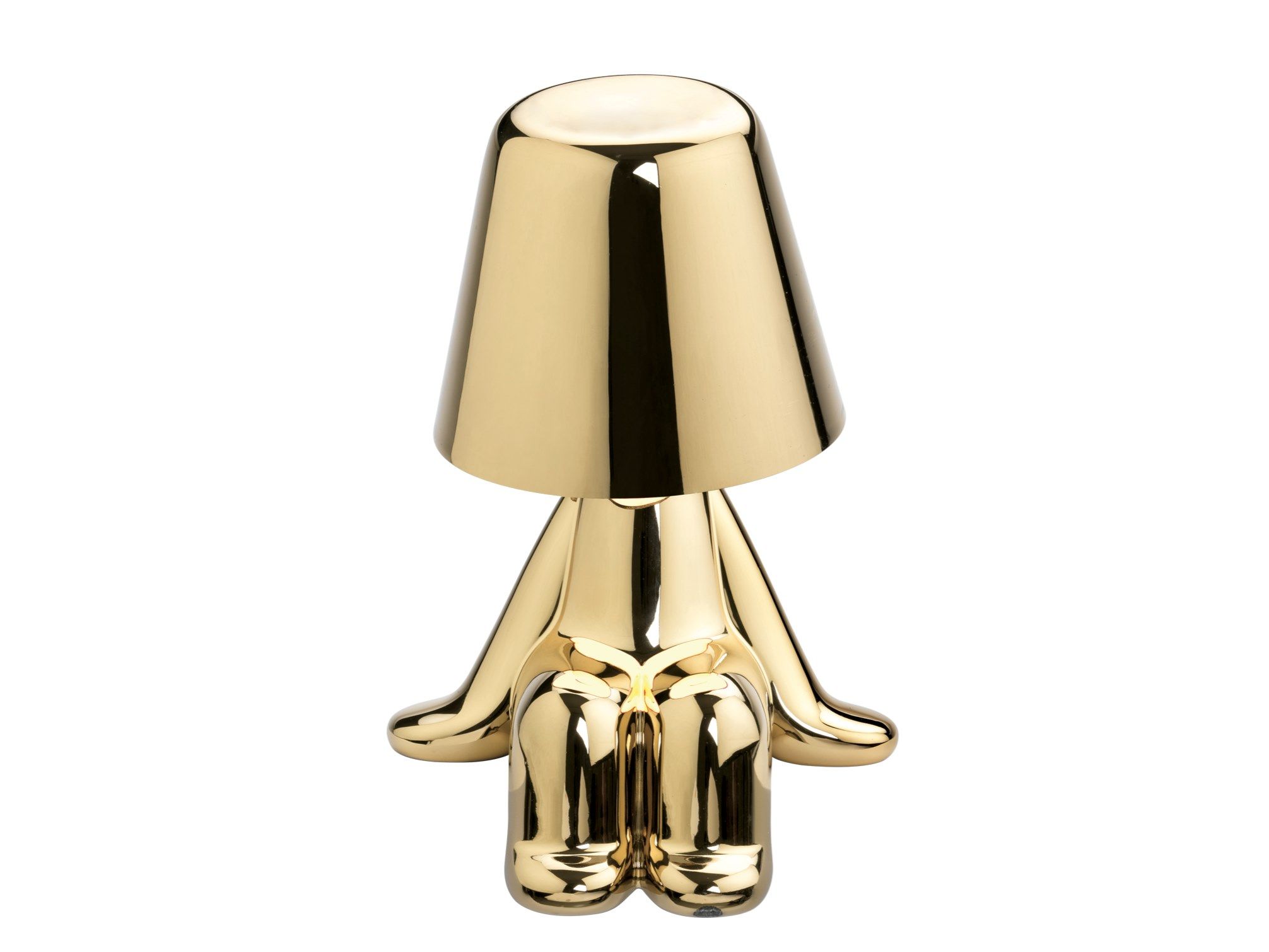Светодиодная настольная лампа с батарейным питанием из полиэтилена In Stock Qeeboo ARCH-00058130