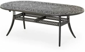 Oxley's Furniture Овальный садовый стол из алюминия Scroll Sct2200