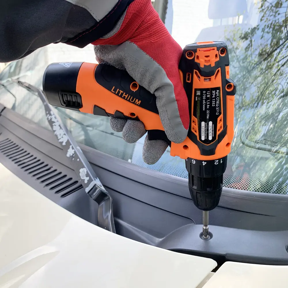 Дрель-шуруповерт аккумуляторная Спец БДА-12ЛИ-3, 12 В 2x1.5 Ач STLM-2189499 - Вид №13