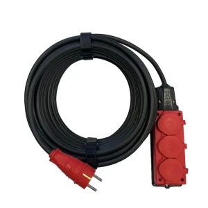 91843583 Удлинитель-шнур Itok i-connect-color-SU-PVS-325-3-54-20-red 3 розетки с заземлением 3x2.5 мм 20 м 3500 Вт цвет красный STLM-1413092