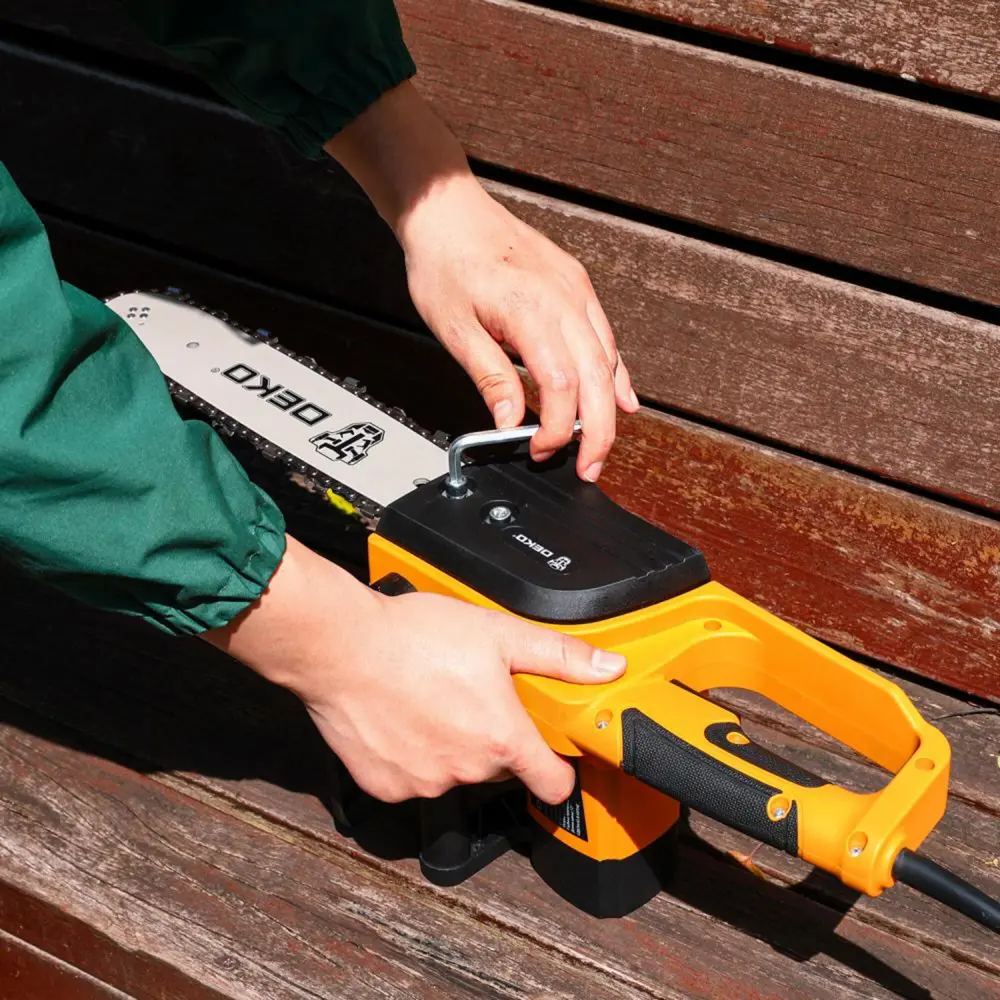 Цепная электропила DEKO DKEC1600 для садовых и бытовых работ 89399057 STLM-1576063 - Вид №8