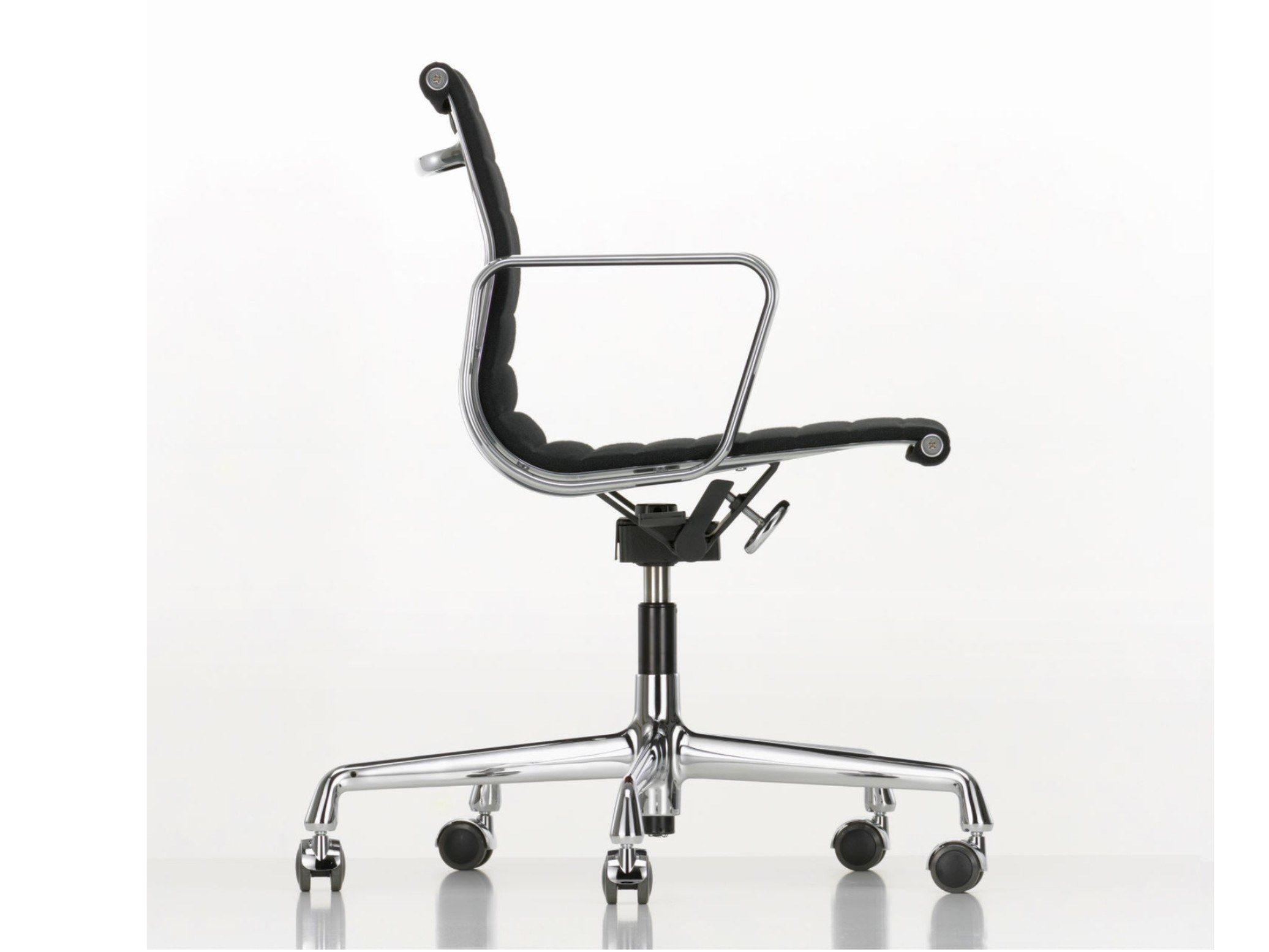 Ткань поворотный операционный офисный стул с подлокотниками VITRA Eames Aluminium Group ARCH-00062946 - Вид №17